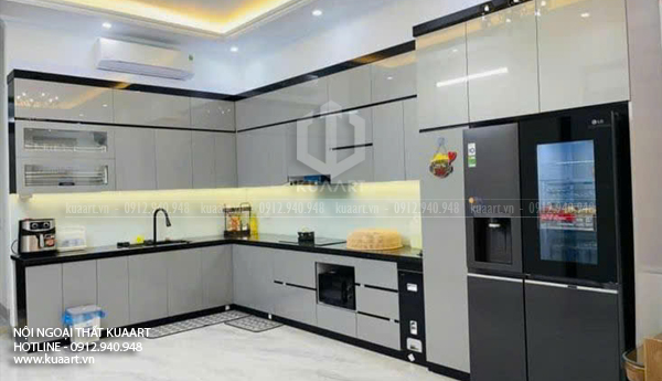 Hoàn Thiện Tủ Bếp Nhựa Cao Cấp Mrs Lan Tại Hạ Long, Quảng Ninh