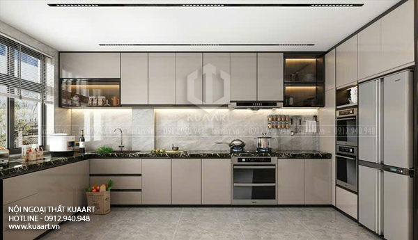 Hoàn Thiện Tủ Bếp Nhựa Cao Cấp Mrs Hải Tại Hạ Long, Quảng Ninh