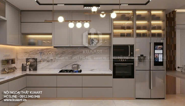 Hoàn Thiện Tủ Bếp Nhựa Cao Cấp Mrs Vy Tại Hạ Long, Quảng Ninh