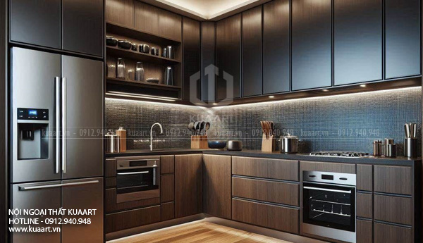 Hoàn Thiện Tủ Bếp Nhựa Cao Cấp Mr Tân Tại Hạ Long, Quảng Ninh