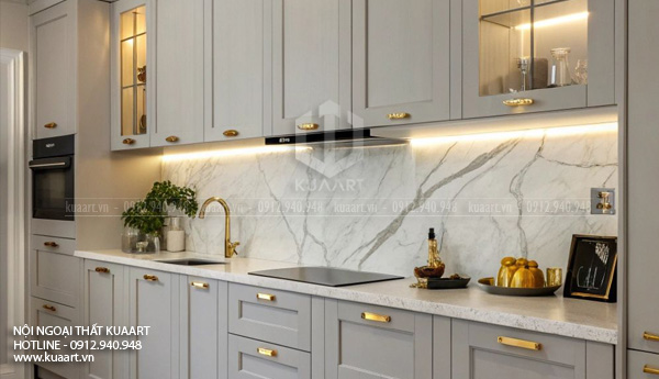 Hoàn Thiện Tủ Bếp Nhựa Cao Cấp Mr Vinh Tại Hạ Long, Quảng Ninh