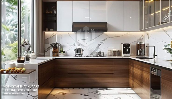 Hoàn Thiện Tủ Bếp Nhựa Cao Cấp Mr Vẻ Tại Hạ Long, Quảng Ninh