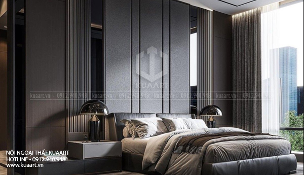 Hoàn Thiện Nội Thất Phòng Ngủ Mr Lăng Tại Hạ Long, Quảng Ninh