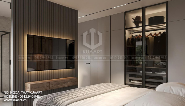 Hoàn Thiện Nội Thất Phòng Ngủ Mr Cải Tại Hạ Long, Quảng Ninh