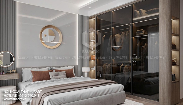 Hoàn Thiện Nội Thất Phòng Ngủ Mr Uy Tại Hạ Long, Quảng Ninh