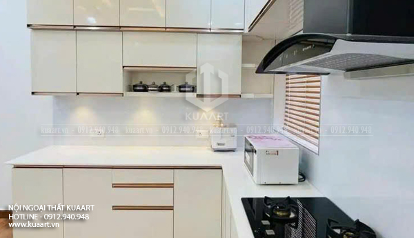 Hoàn Thiện Tủ Bếp Nhựa Cao Cấp Mr Lân Tại Hạ Long, Quảng Ninh