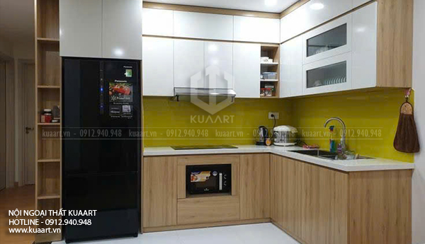 Hoàn Thiện Tủ Bếp Nhựa Cao Cấp Mr Thông Tại Hạ Long, Quảng Ninh