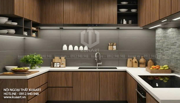 Hoàn Thiện Tủ Bếp Nhựa Cao Cấp Mrs Bích Tại Hạ Long, Quảng Ninh