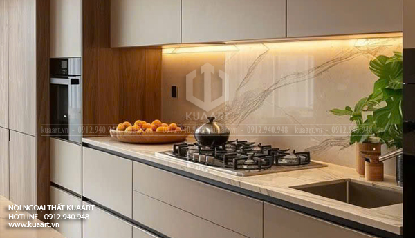 Hoàn Thiện Tủ Bếp Nhựa Cao Cấp Mr An Tại Hạ Long, Quảng Ninh