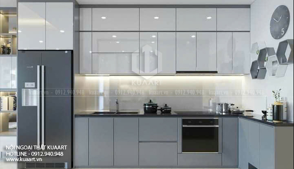 Hoàn Thiện Tủ Bếp Nhựa Cao Cấp Mrs Ngọc Tại Hạ Long, Quảng Ninh