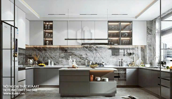 Hoàn Thiện Tủ Bếp Nhựa Cao Cấp Mrs Huệ Tại Hạ Long, Quảng Ninh