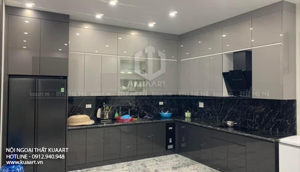 Hoàn Thiện Tủ Bếp Nhựa Cao Cấp Mrs Thơm Tại Hạ Long, Quảng Ninh