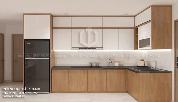 Hoàn Thiện Tủ Bếp Nhựa Cao Cấp Mrs Thêm Tại Hạ Long, Quảng Ninh