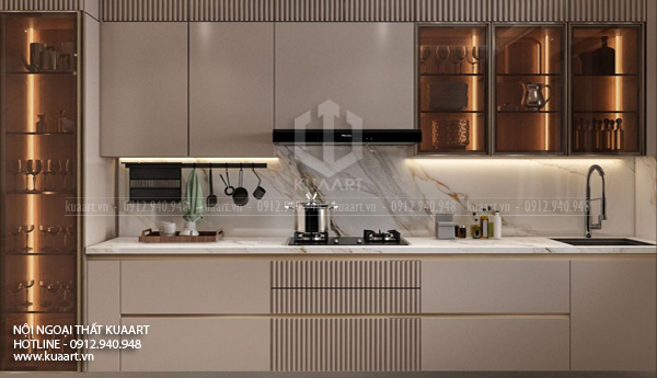 Hoàn Thiện Tủ Bếp Nhựa Cao Cấp Mr Bảo Tại Hạ Long, Quảng Ninh