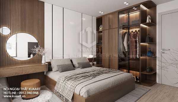 Hoàn Thiện Nội Thất Phòng Ngủ Mr Vinh Tại Hạ Long, Quảng Ninh