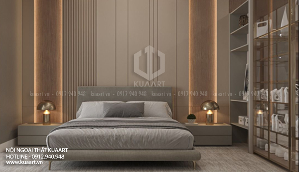 Hoàn Thiện Nội Thất Phòng Ngủ Mr Thiện Tại Hạ Long, Quảng Ninh