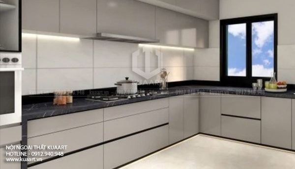 Hoàn Thiện Tủ Bếp Nhựa Cao Cấp Mr Sĩ Tại Hạ Long, Quảng Ninh