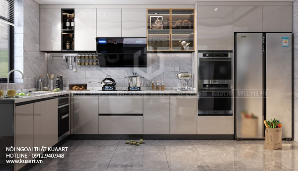 Hoàn Thiện Tủ Bếp Nhựa Cao Cấp Mr Hào Tại Hạ Long, Quảng Ninh