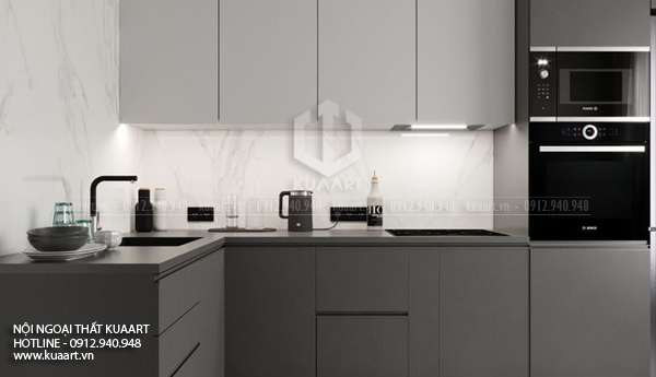 Hoàn Thiện Tủ Bếp Nhựa Cao Cấp Mr Vị Tại Hạ Long, Quảng Ninh