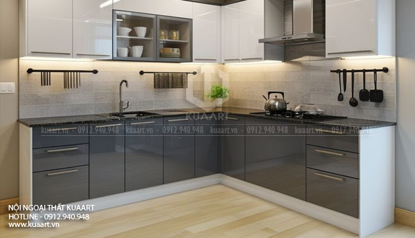 Hoàn Thiện Tủ Bếp Nhựa Cao Cấp Mr Tuấn Tại Hạ Long, Quảng Ninh