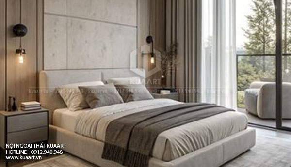 Hoàn Thiện Nội Thất Phòng Ngủ Mr Huân Tại Hạ Long, Quảng Ninh