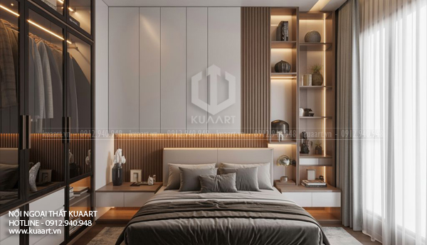 Hoàn Thiện Nội Thất Phòng Ngủ Mr Sửu Tại Hạ Long, Quảng Ninh